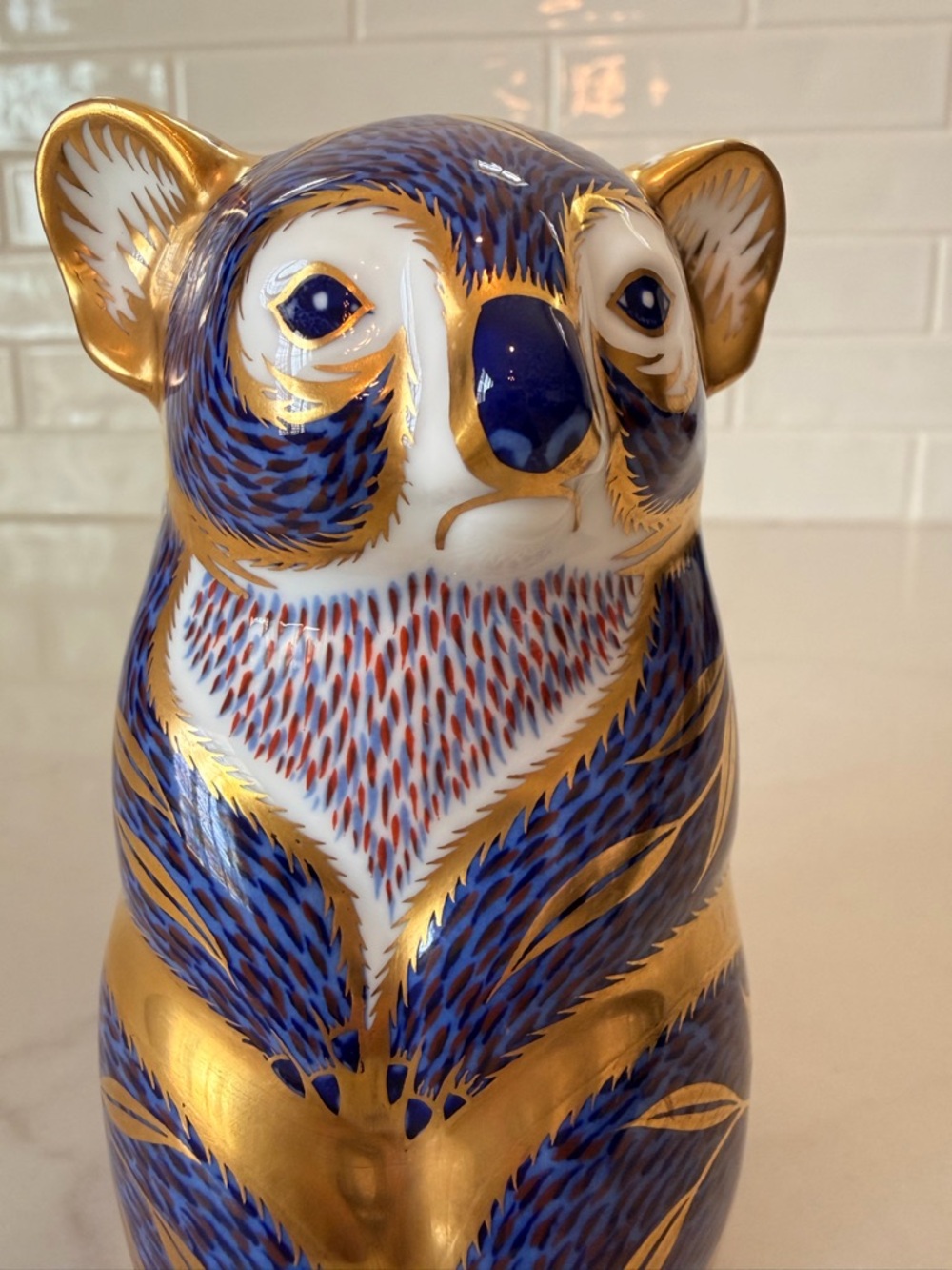 Royal Crown Derby Imari Koala Bear paperweight - Picture 5 of 7